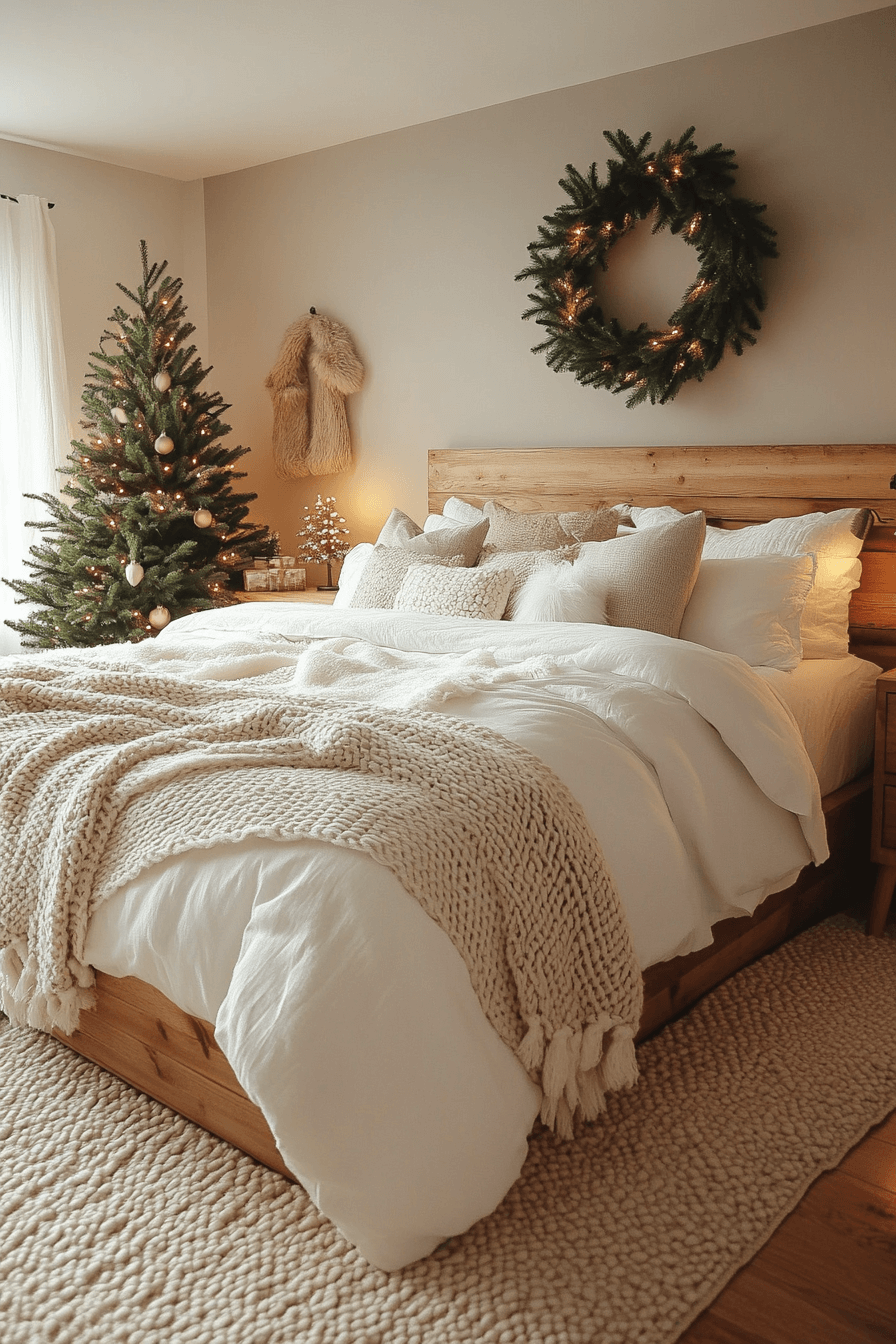 christmas bedroom