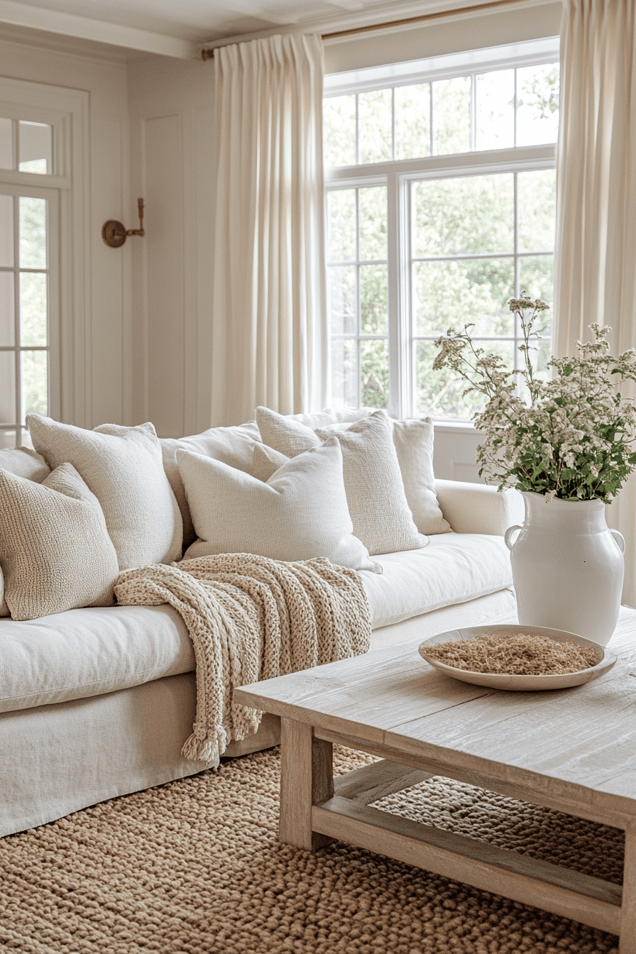 modern cozy living room