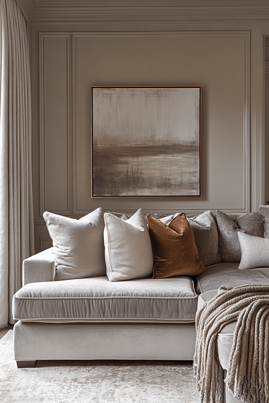 modern cozy living room