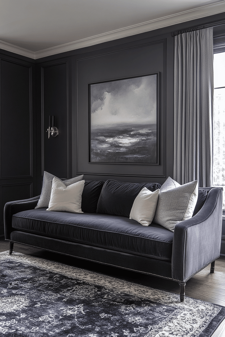 modern cozy living room