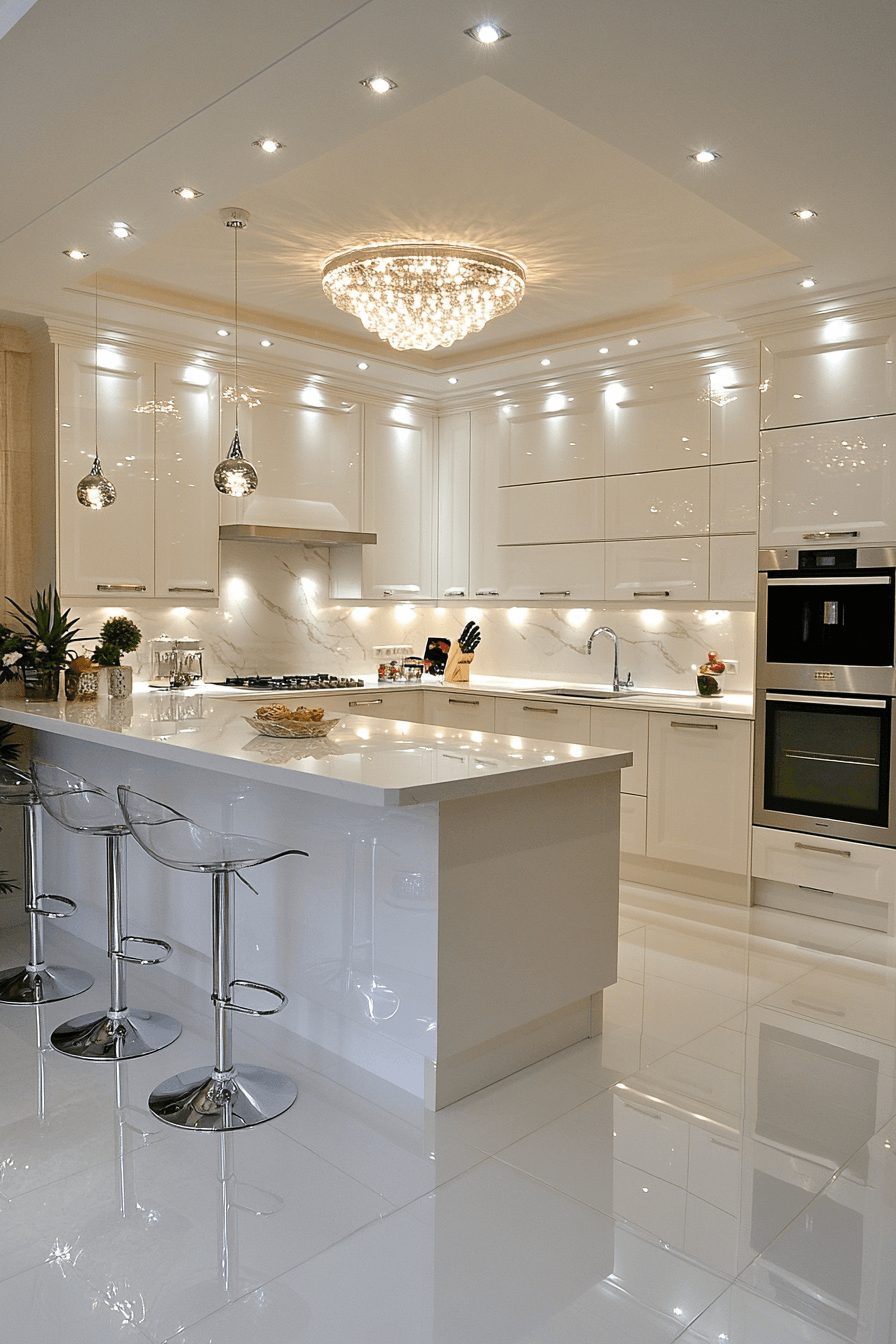 white kitchen