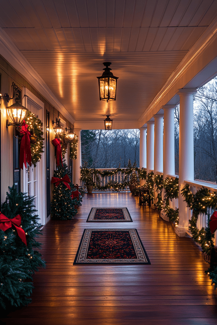 29 Christmas Porch Decorating Ideas For A Festive And Inviting Home ...