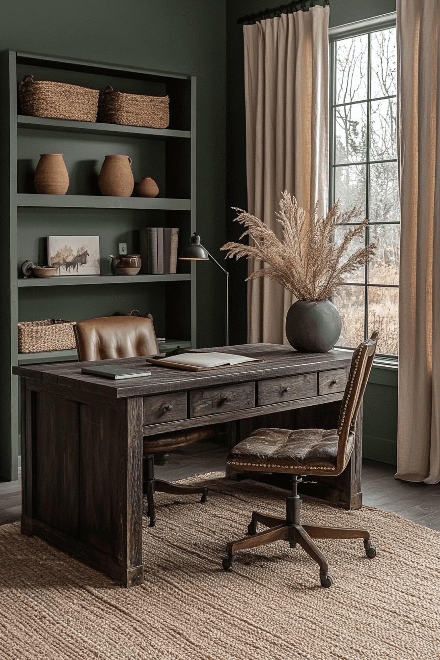 modern farmhouse office