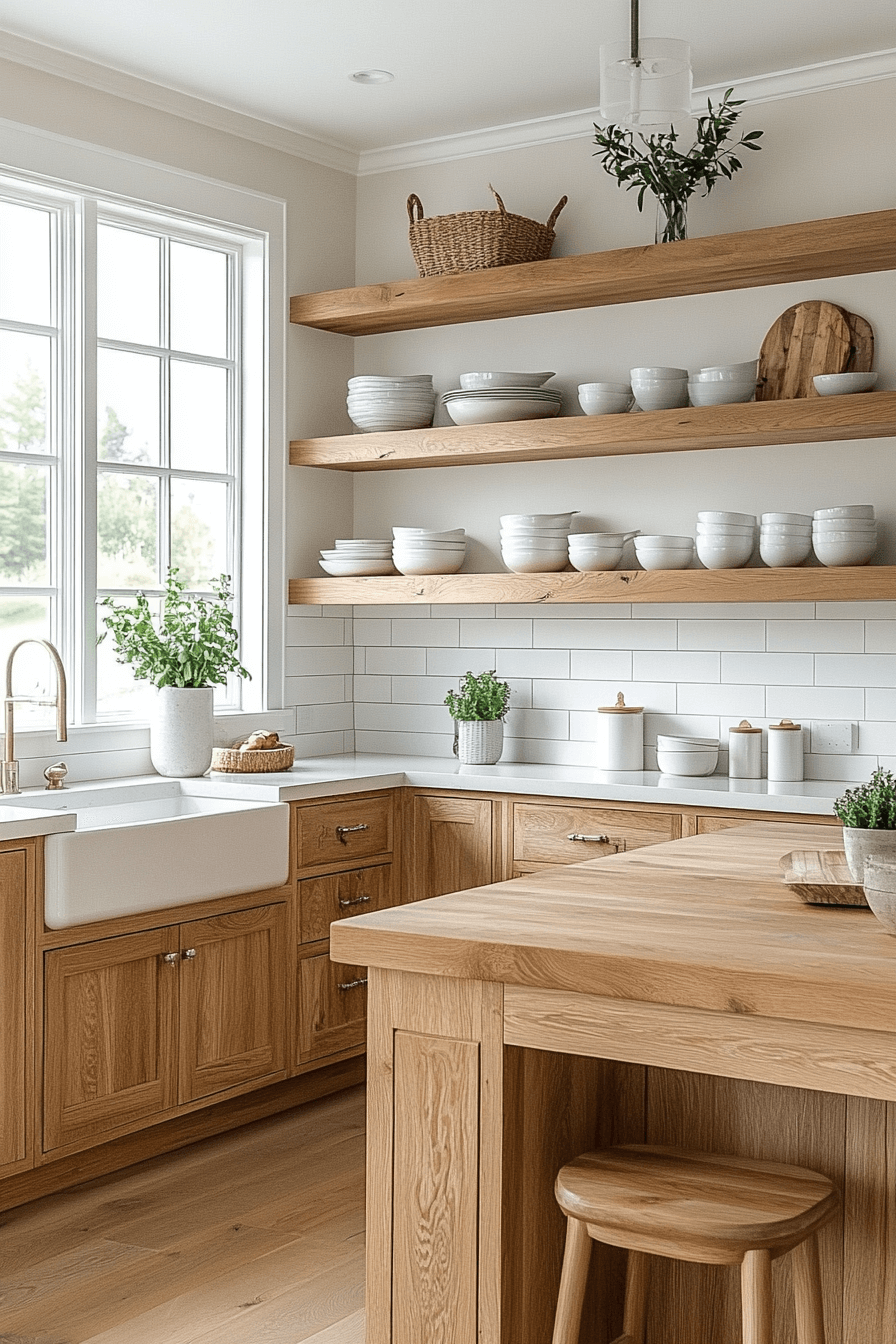 modern farmhouse kitchens