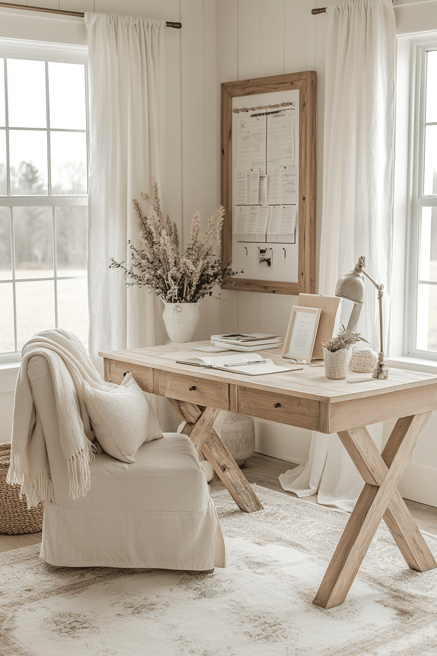 modern farmhouse office