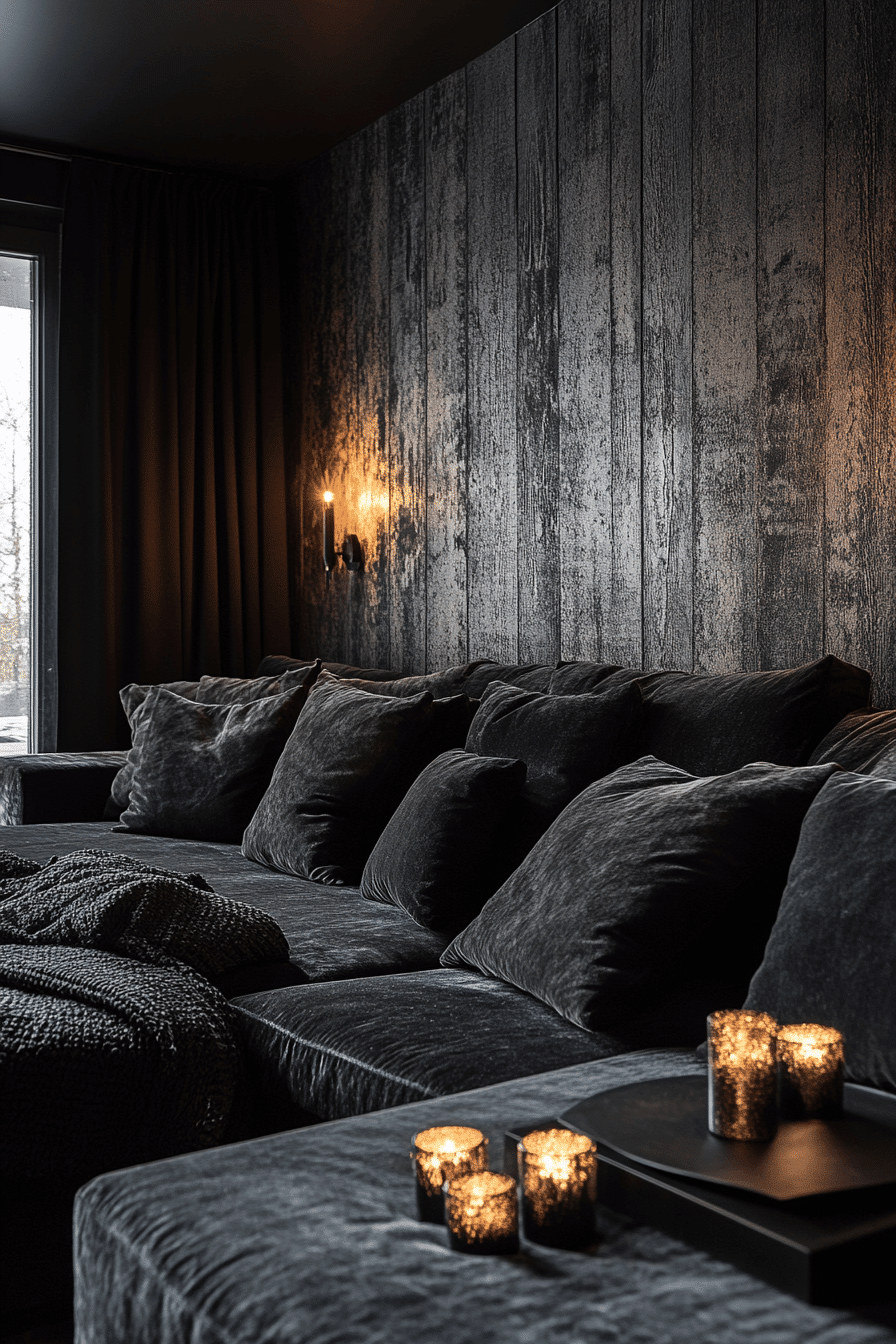 29 Dark Cozy Living Room Ideas To Create A Peaceful And Stylish Escape ...