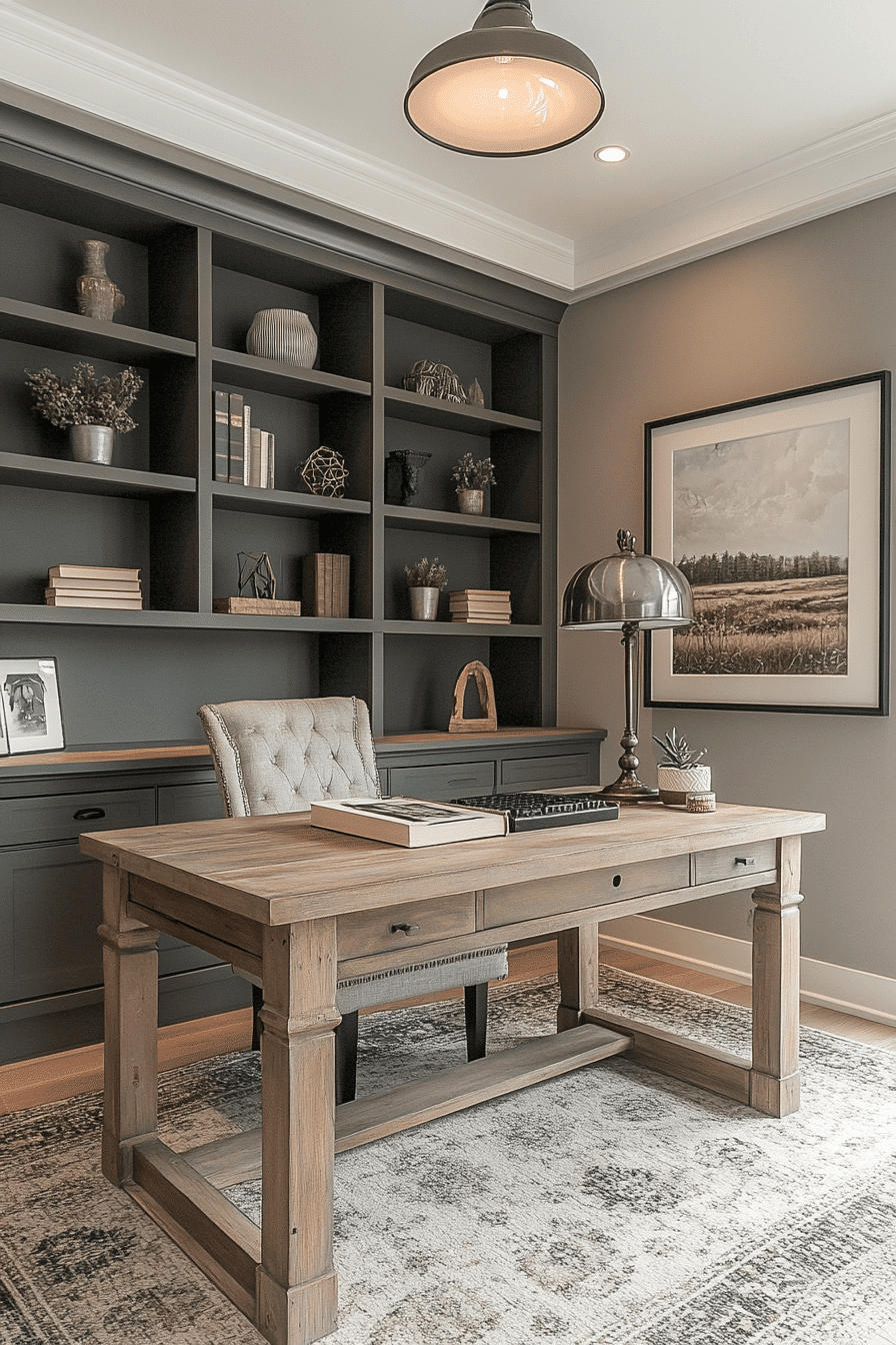 modern farmhouse office