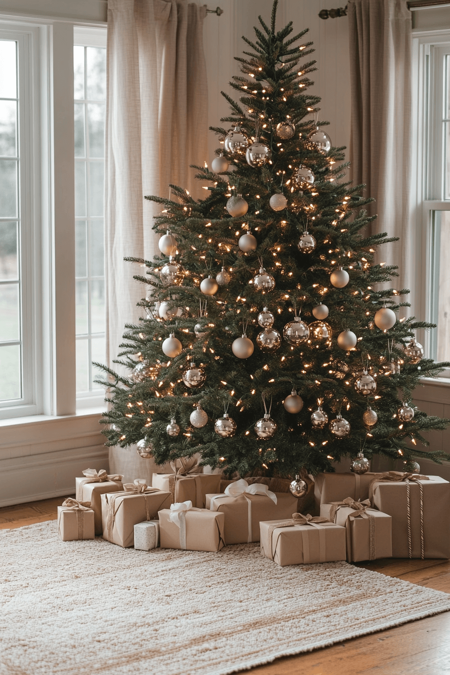 minimalist christmas decor