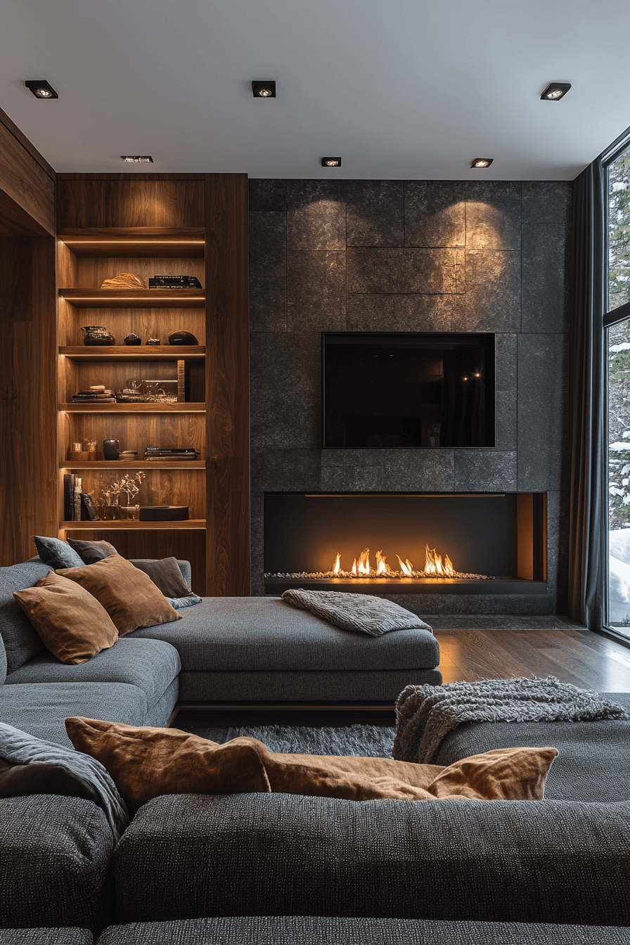 29 Dark Cozy Living Room Ideas To Create A Peaceful And Stylish Escape ...