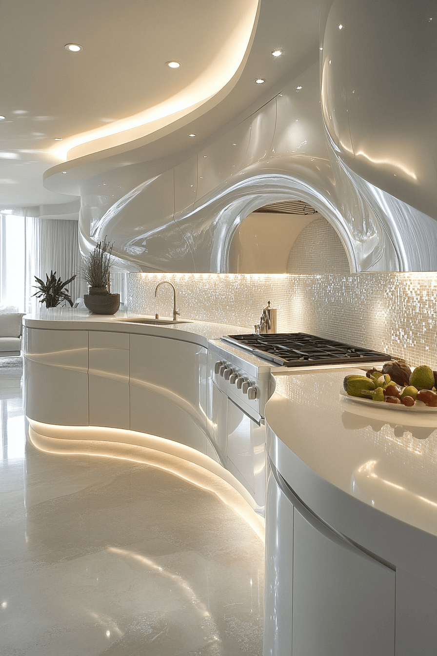 white kitchen