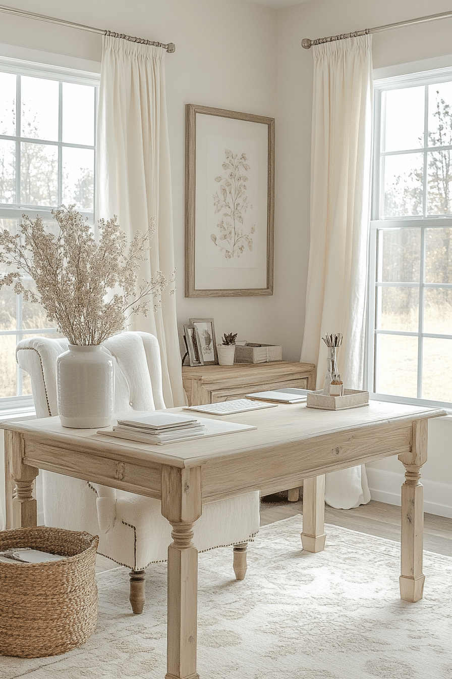 modern farmhouse office