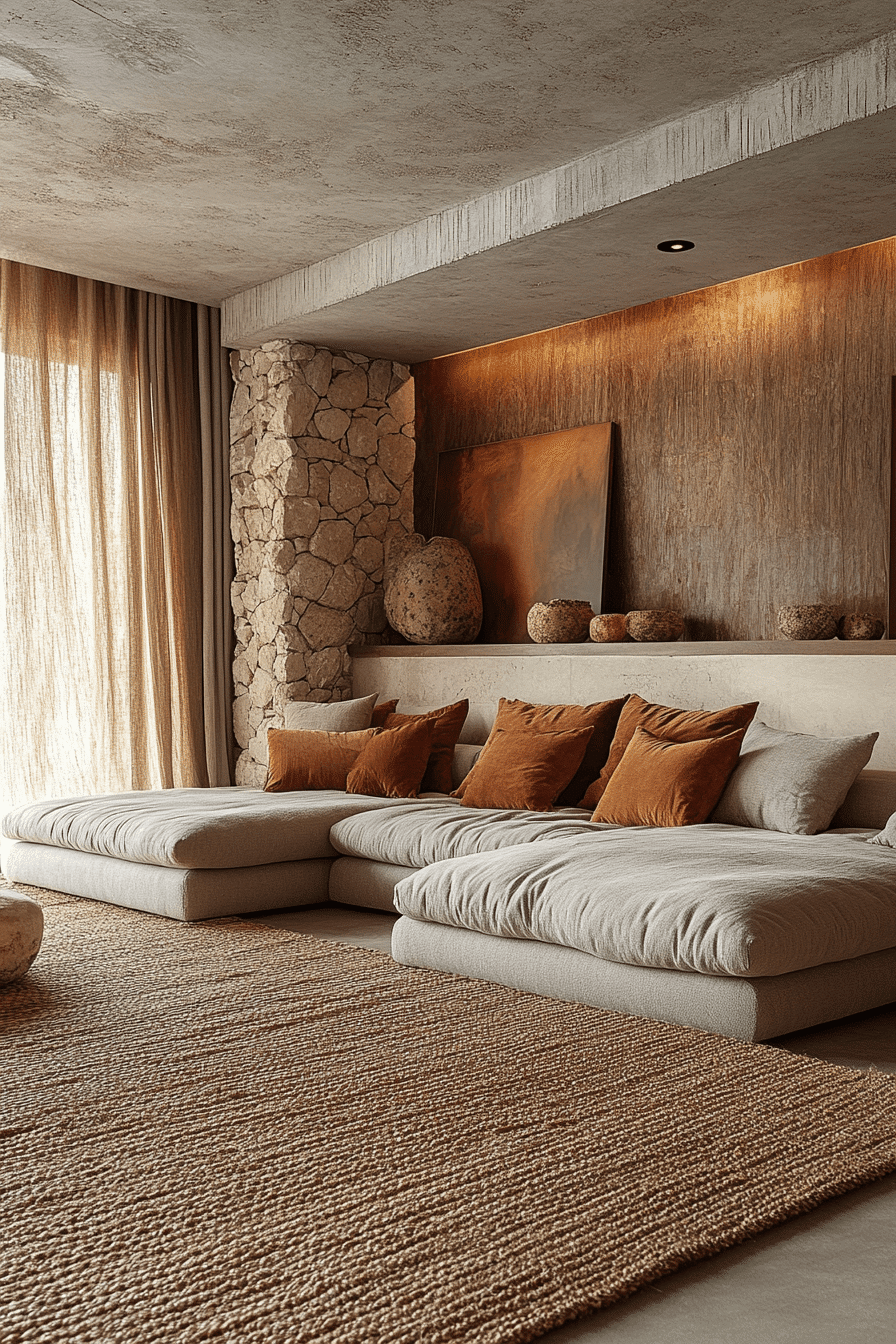 modern cozy living room