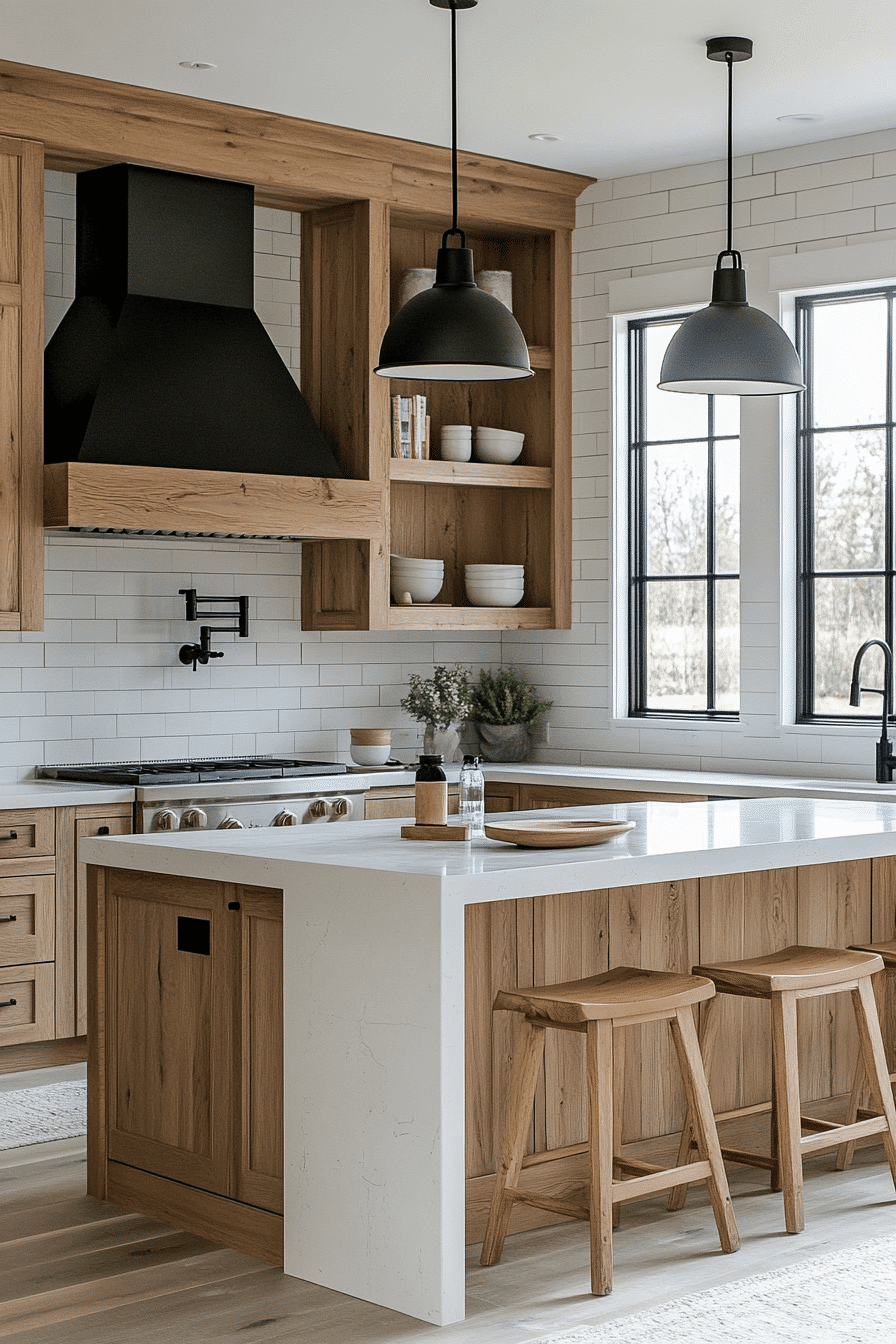modern farmhouse kitchens