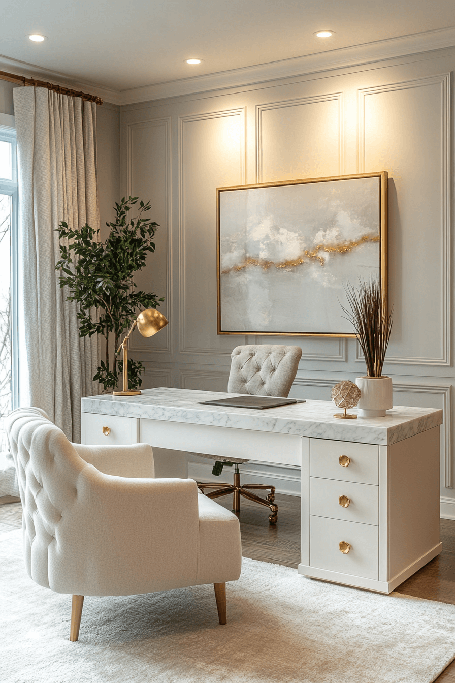 modern farmhouse office