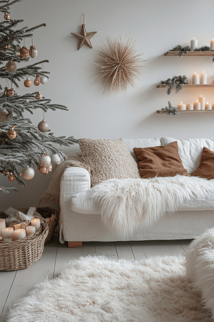 minimalist christmas decor