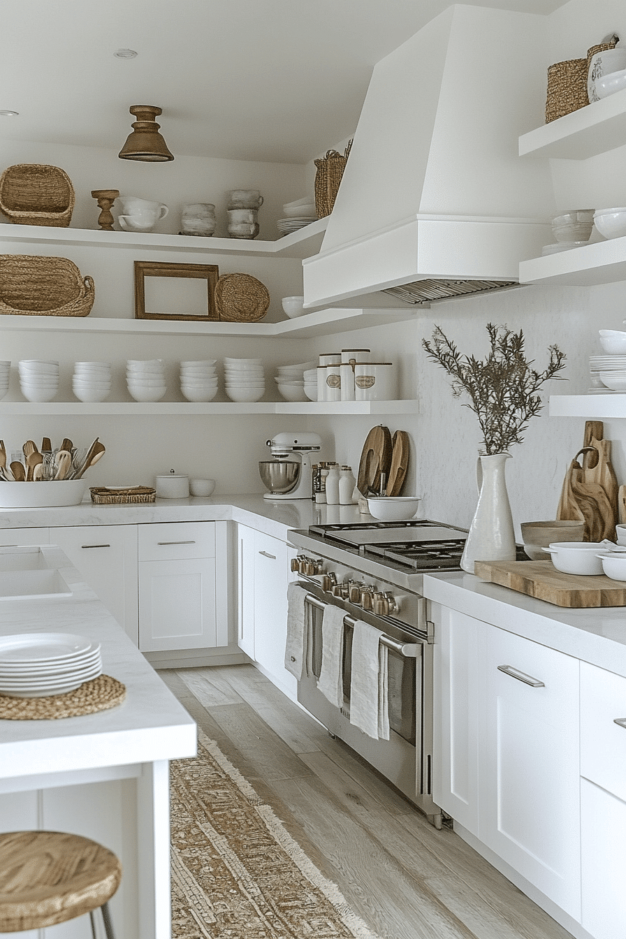 white kitchen