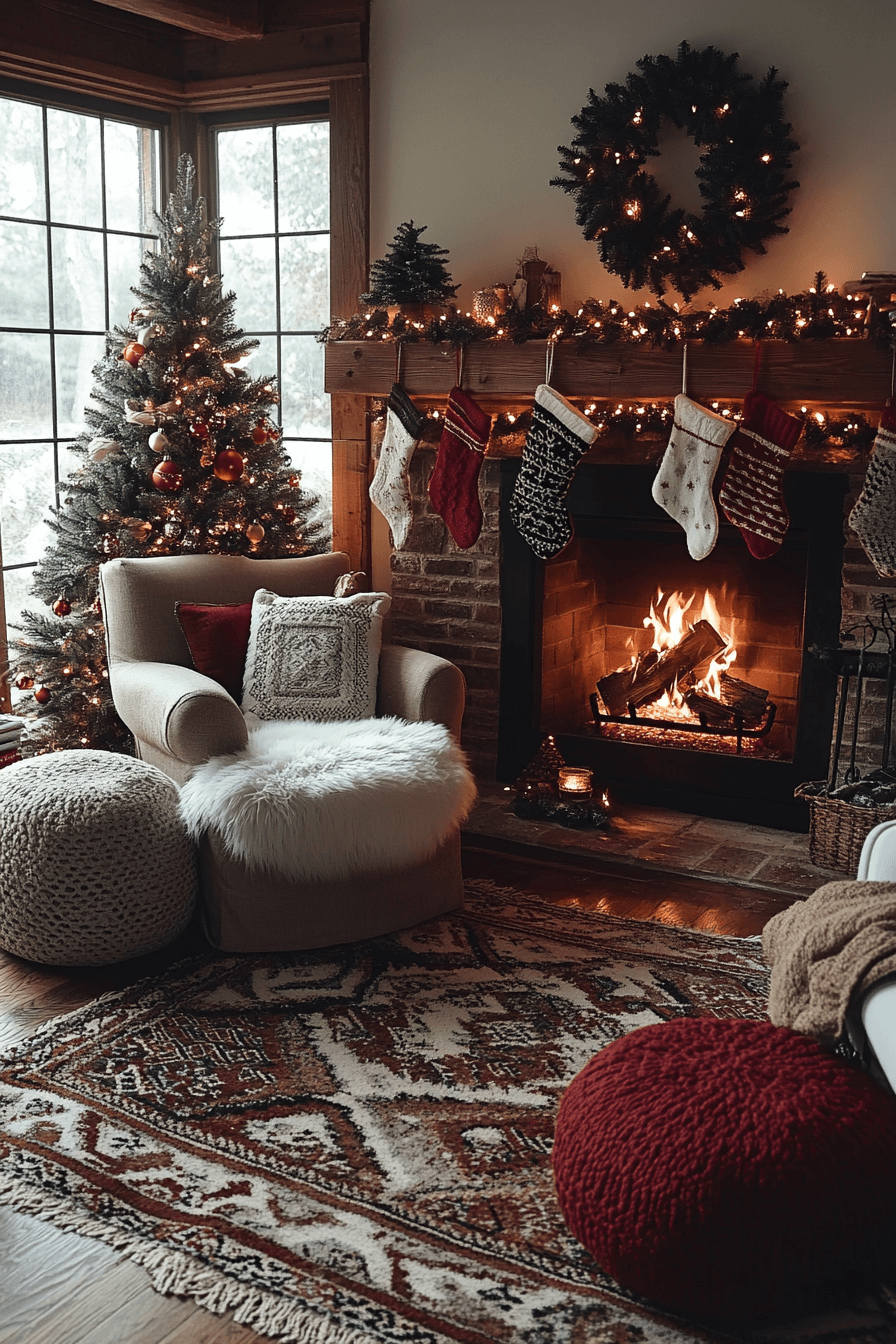 cozy christmas decor