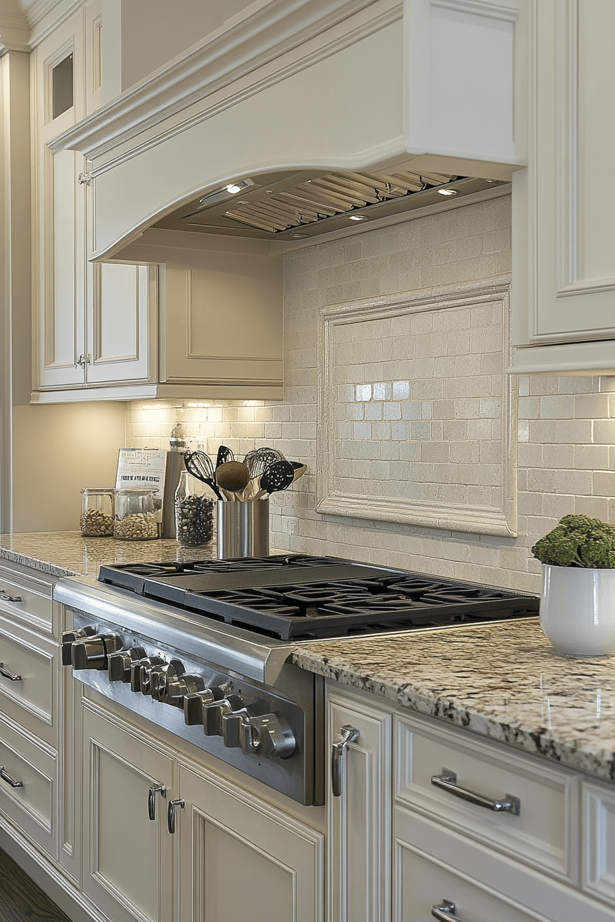 brown granite countertops