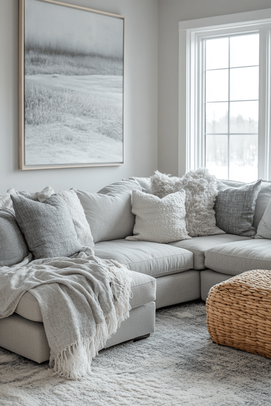 modern cozy living room