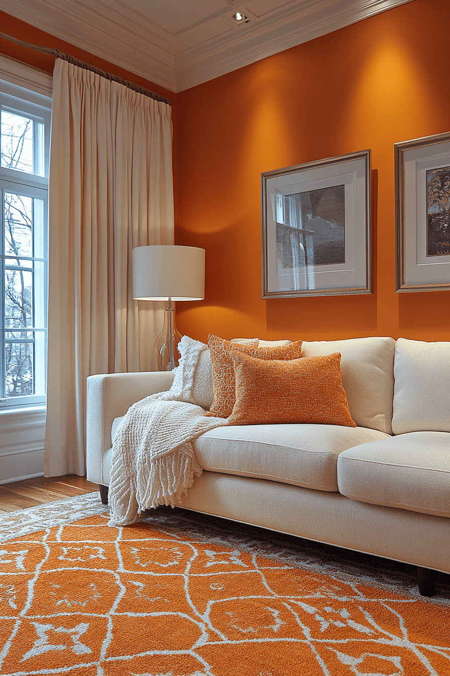 modern cozy living room