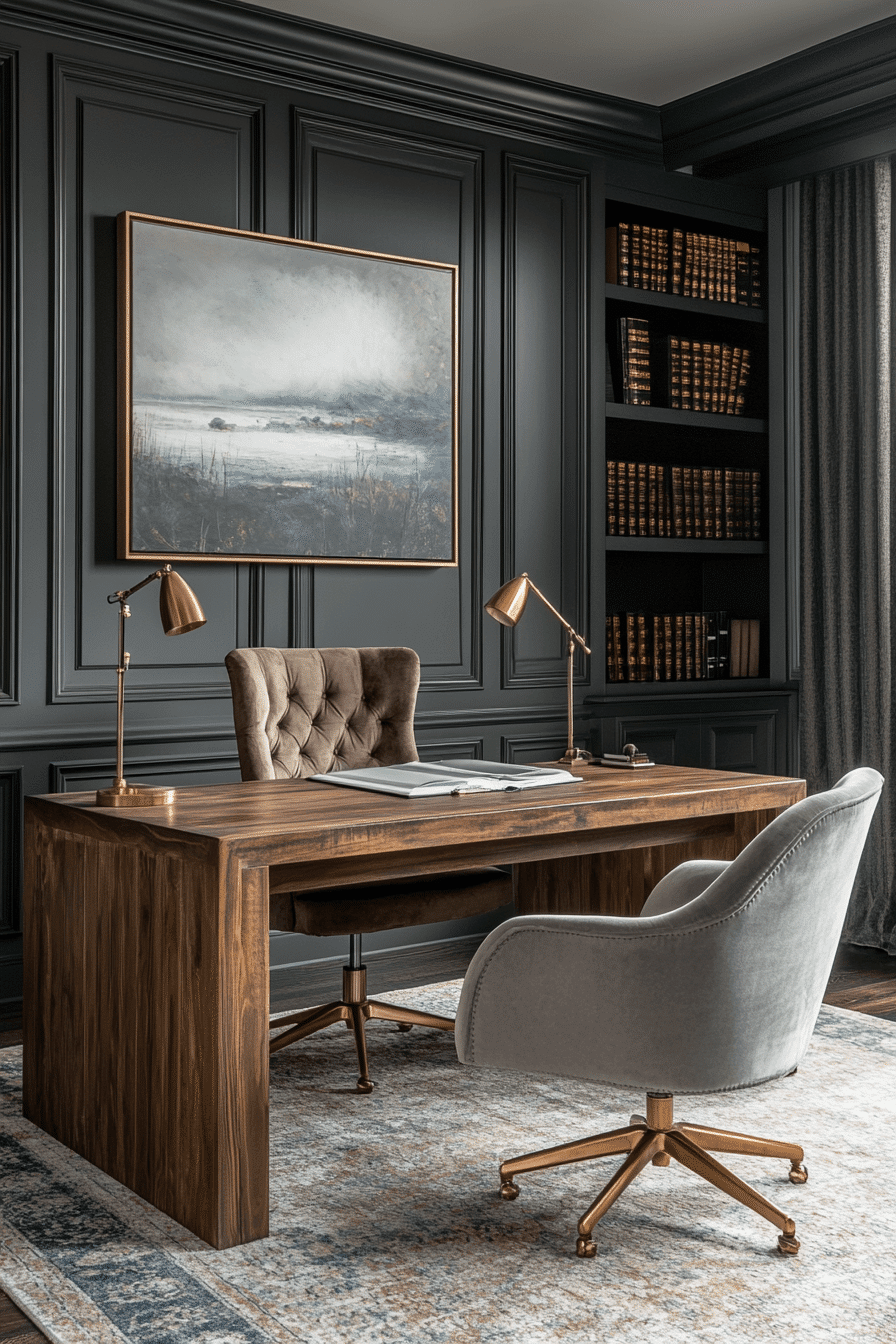 modern farmhouse office