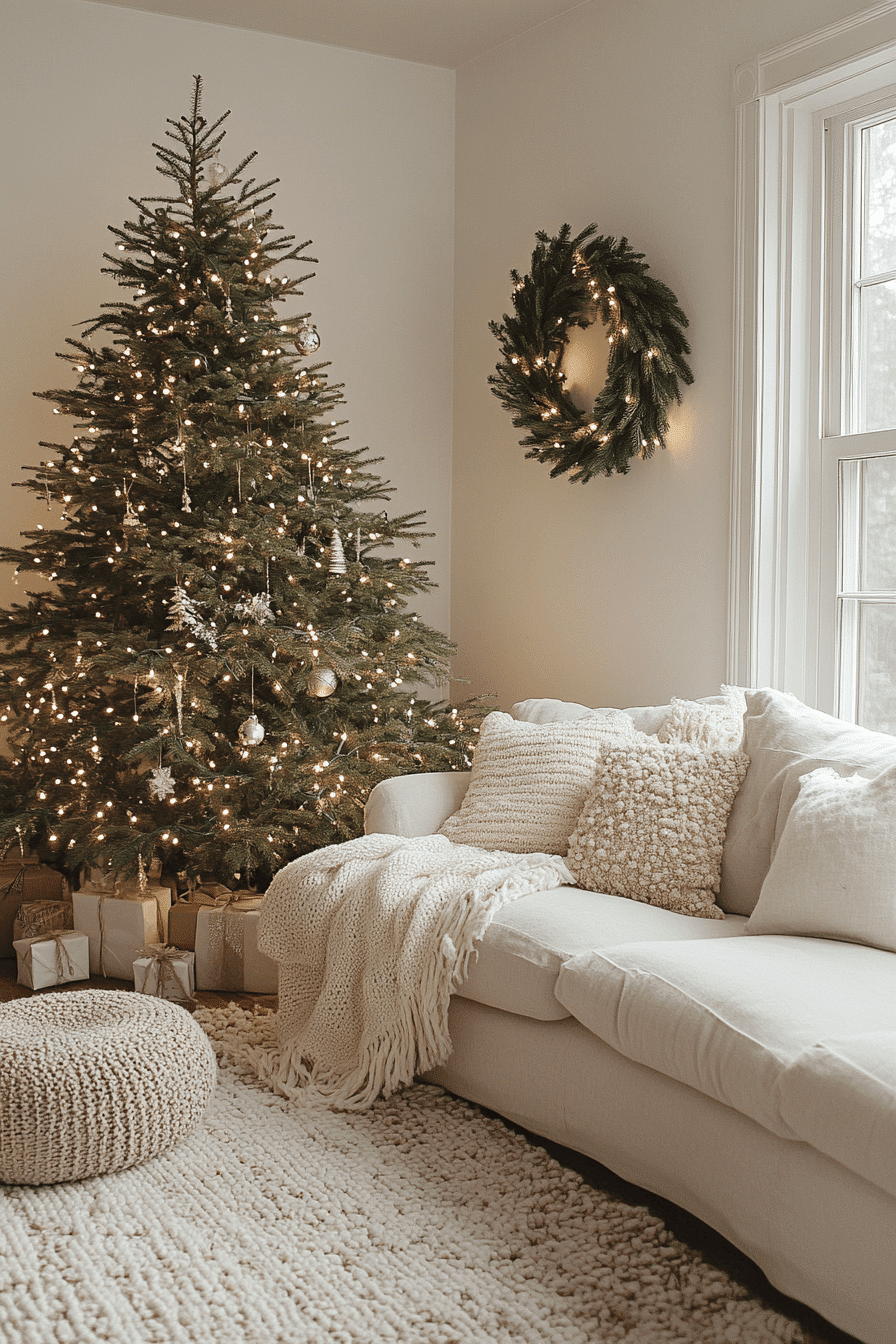 minimalist christmas decor