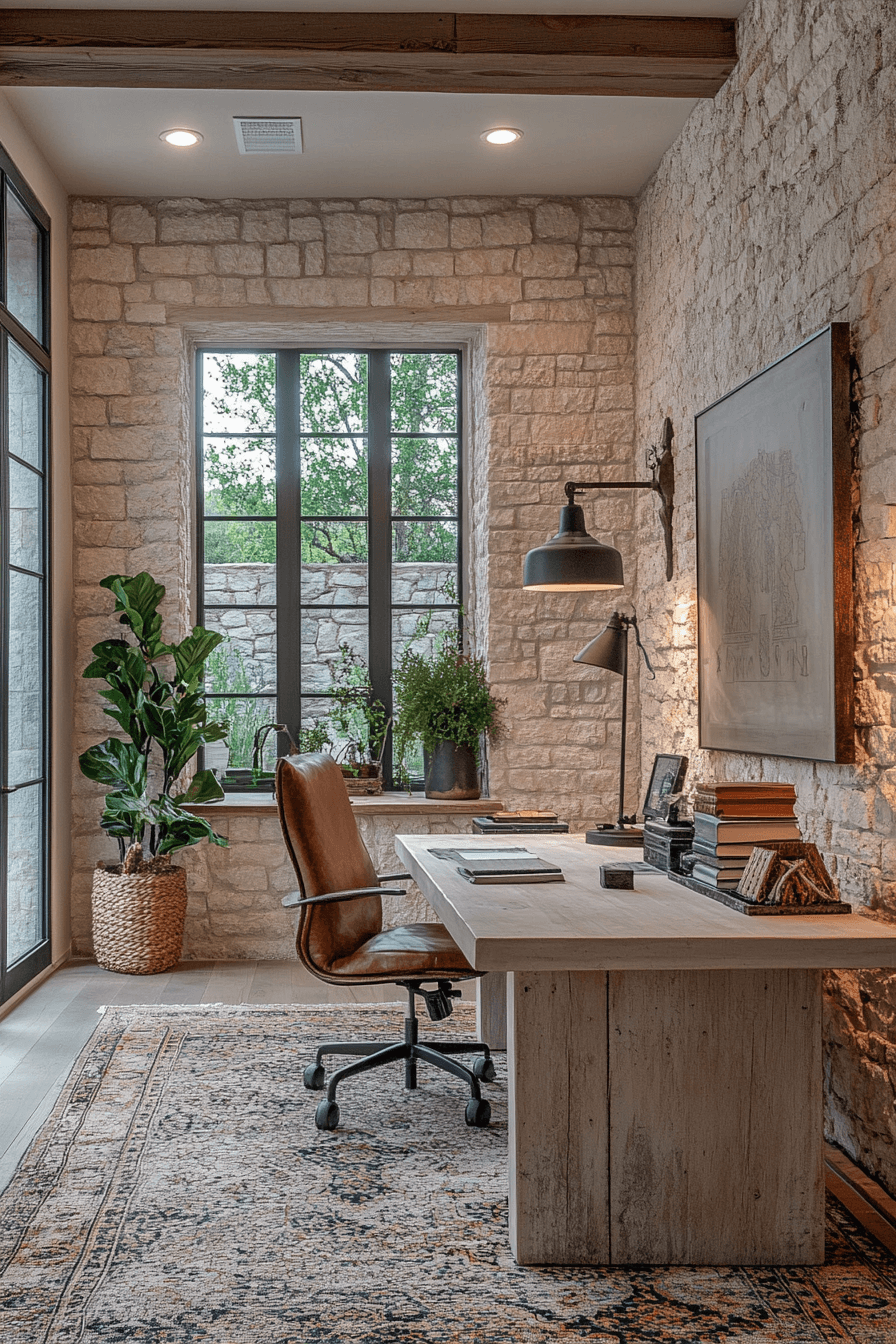 modern farmhouse office