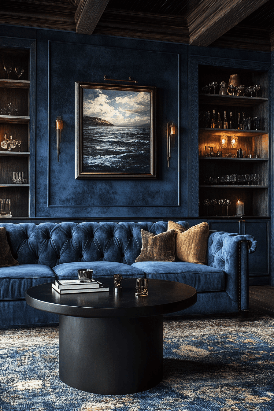 29 Dark Cozy Living Room Ideas To Create A Peaceful And Stylish Escape ...