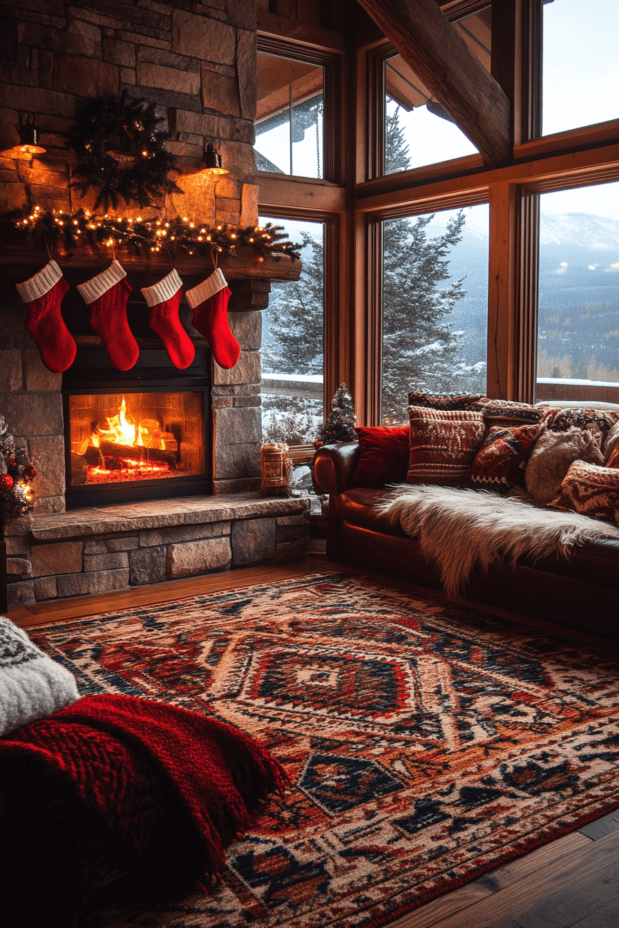 cozy christmas decor