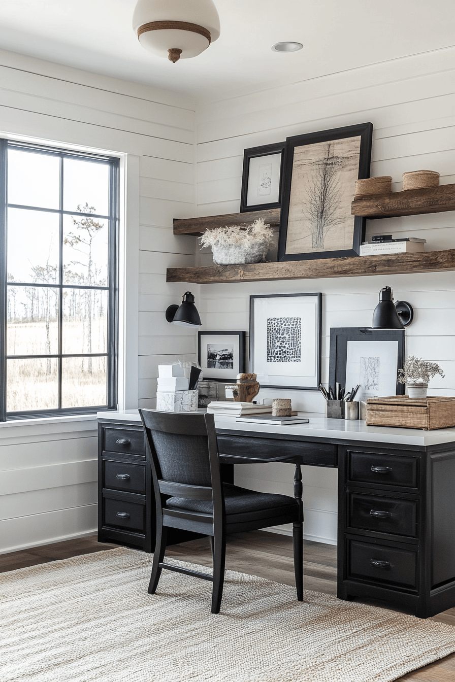 modern farmhouse office