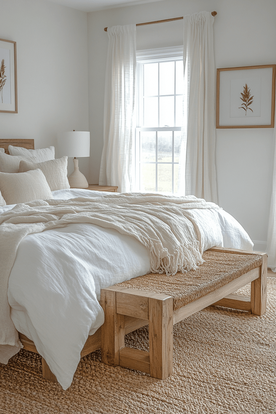 29 Modern Farmhouse Bedroom Inspirations To Create A Timeless Serene ...