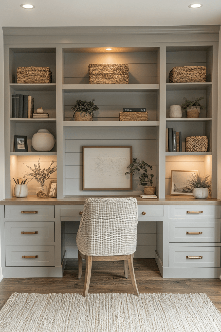 modern farmhouse office