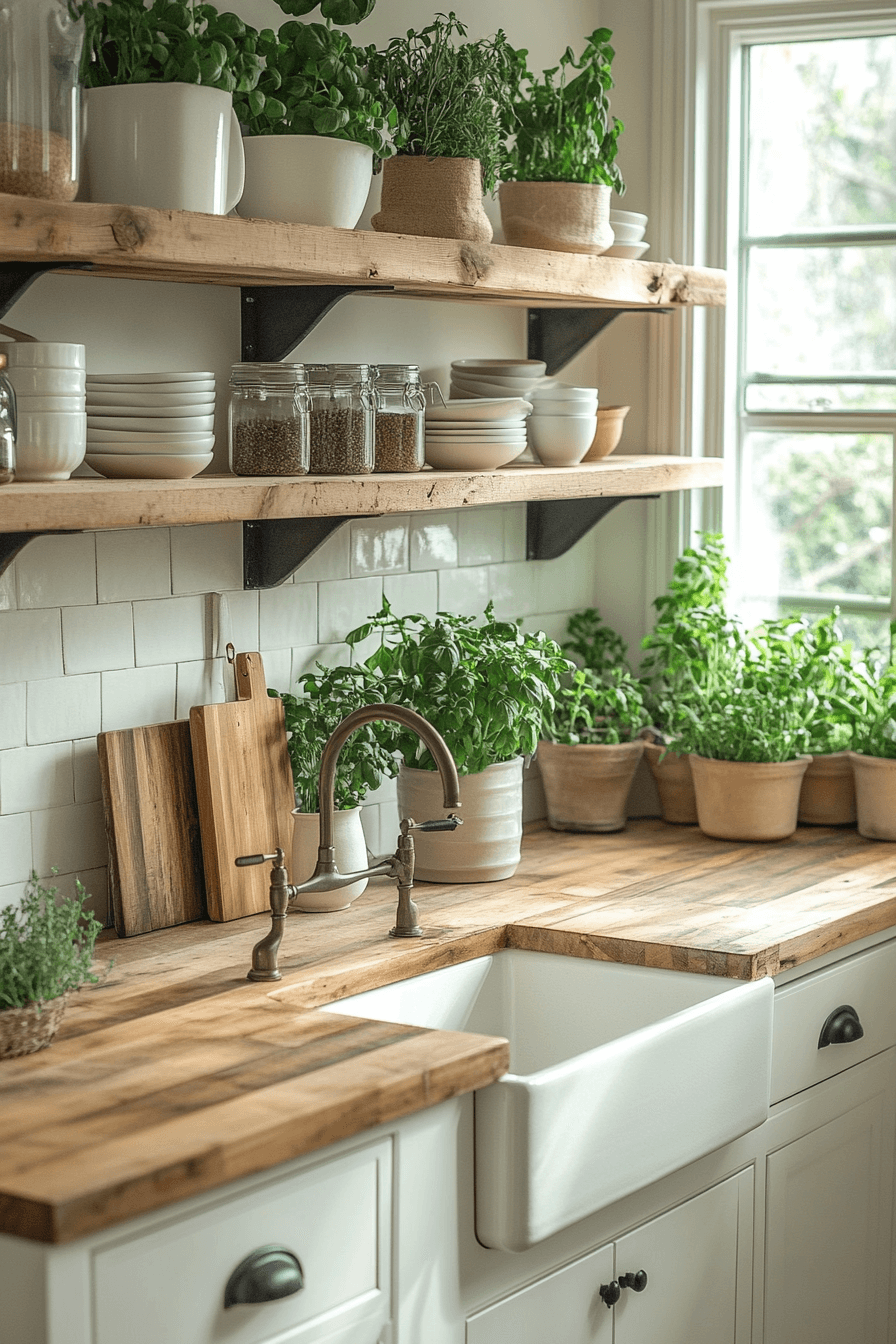 modern farmhouse kitchens