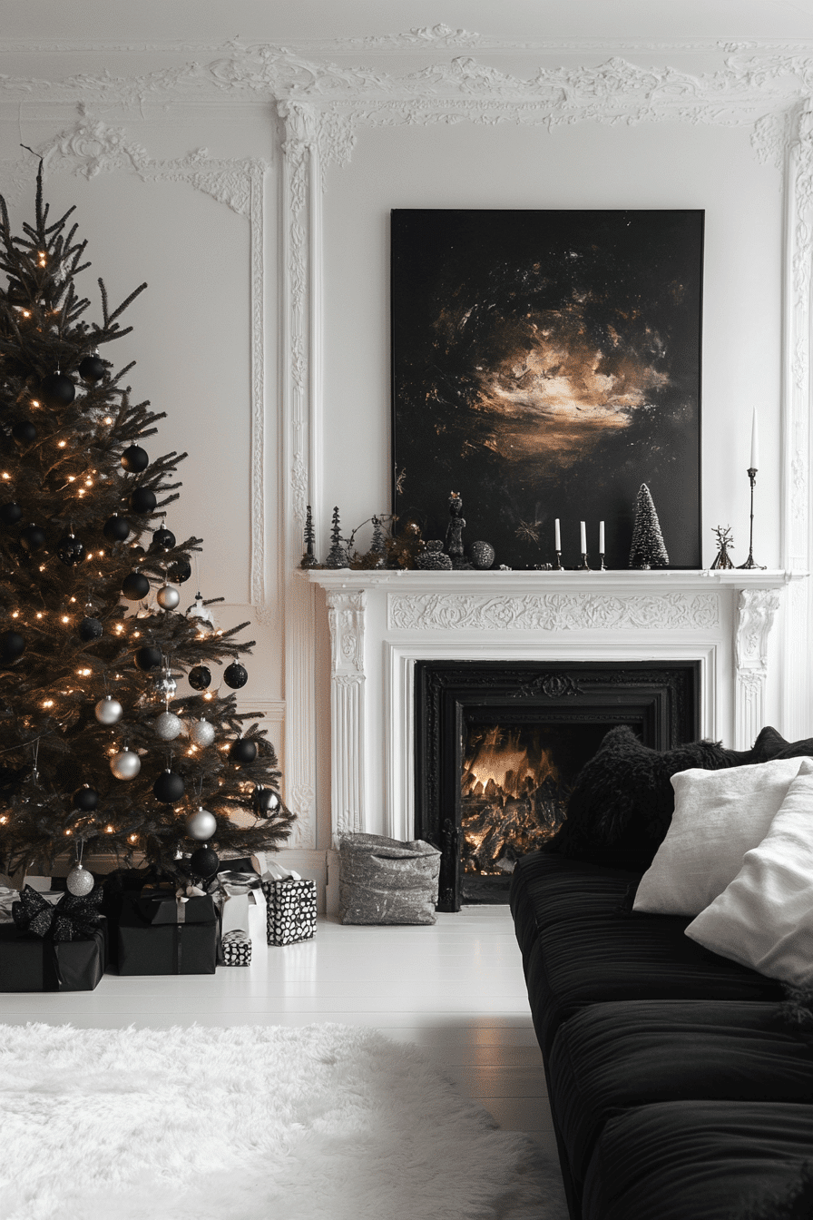 minimalist christmas decor