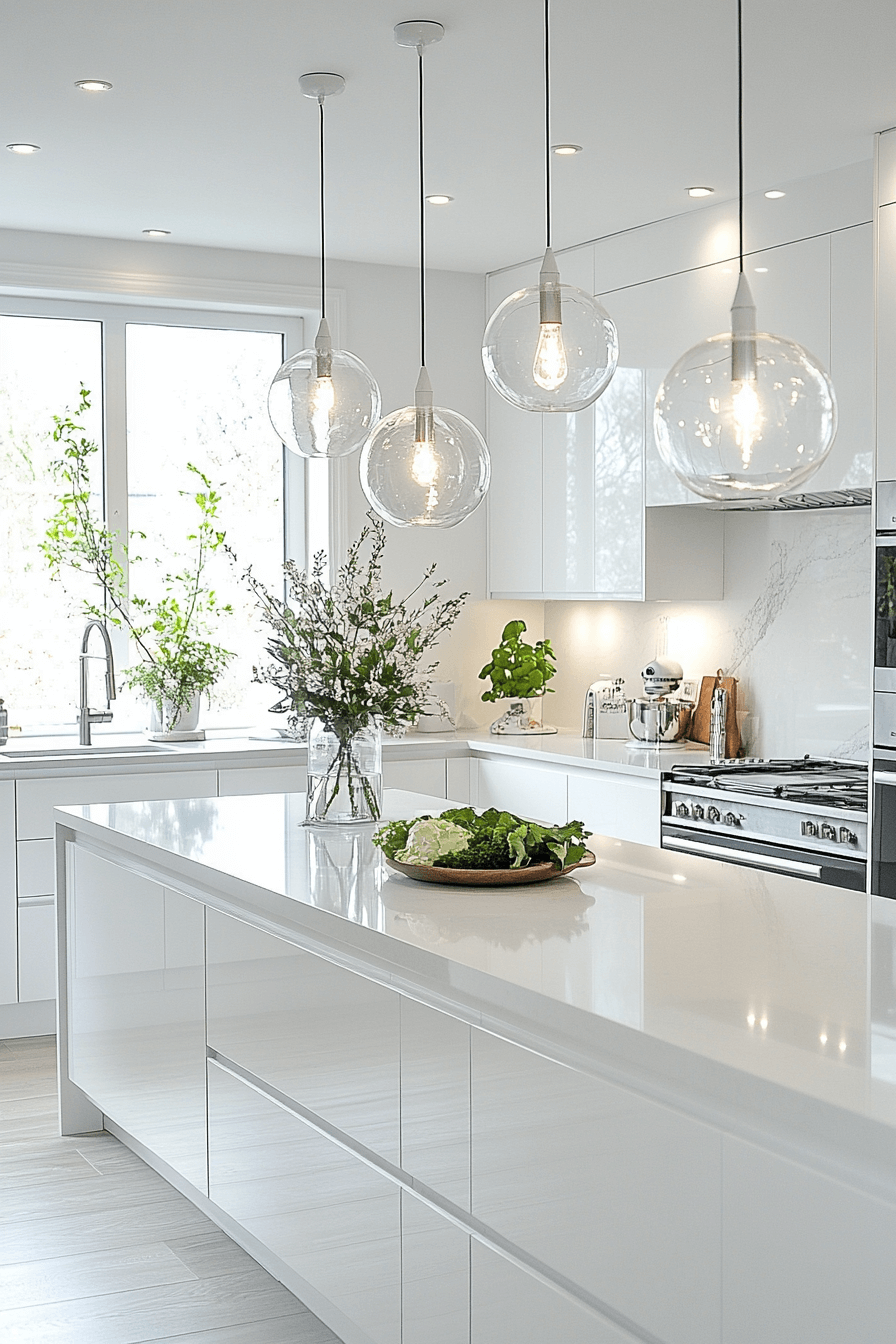 white kitchen