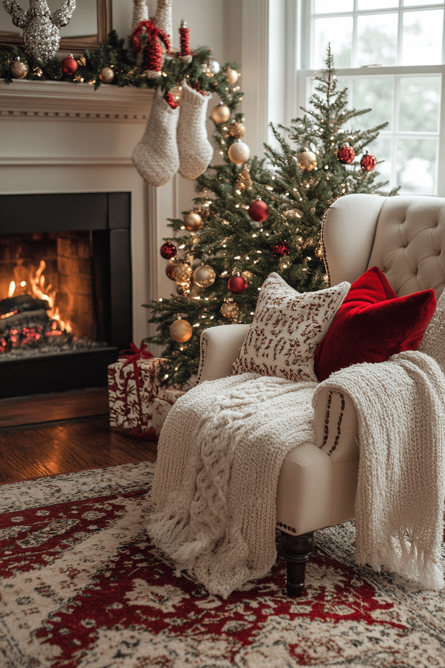 cozy christmas decor