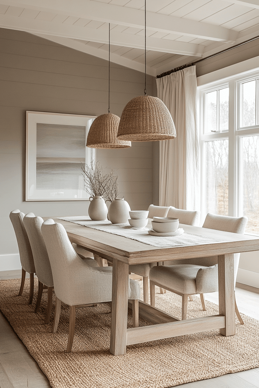 29 Modern Farmhouse Dining Room Inspirations To Create A Welcoming ...