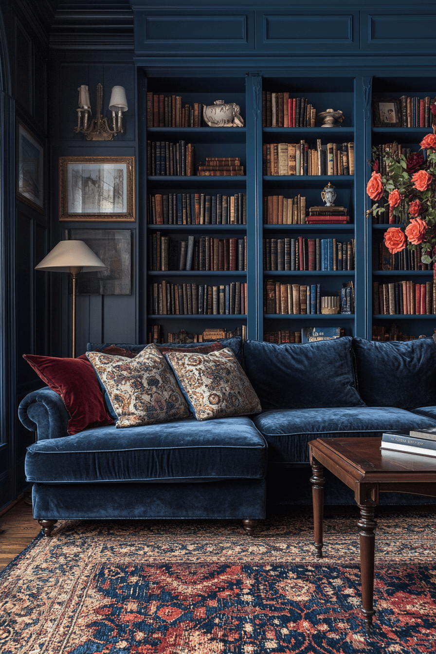 29 Dark Cozy Living Room Ideas To Create A Peaceful And Stylish Escape ...