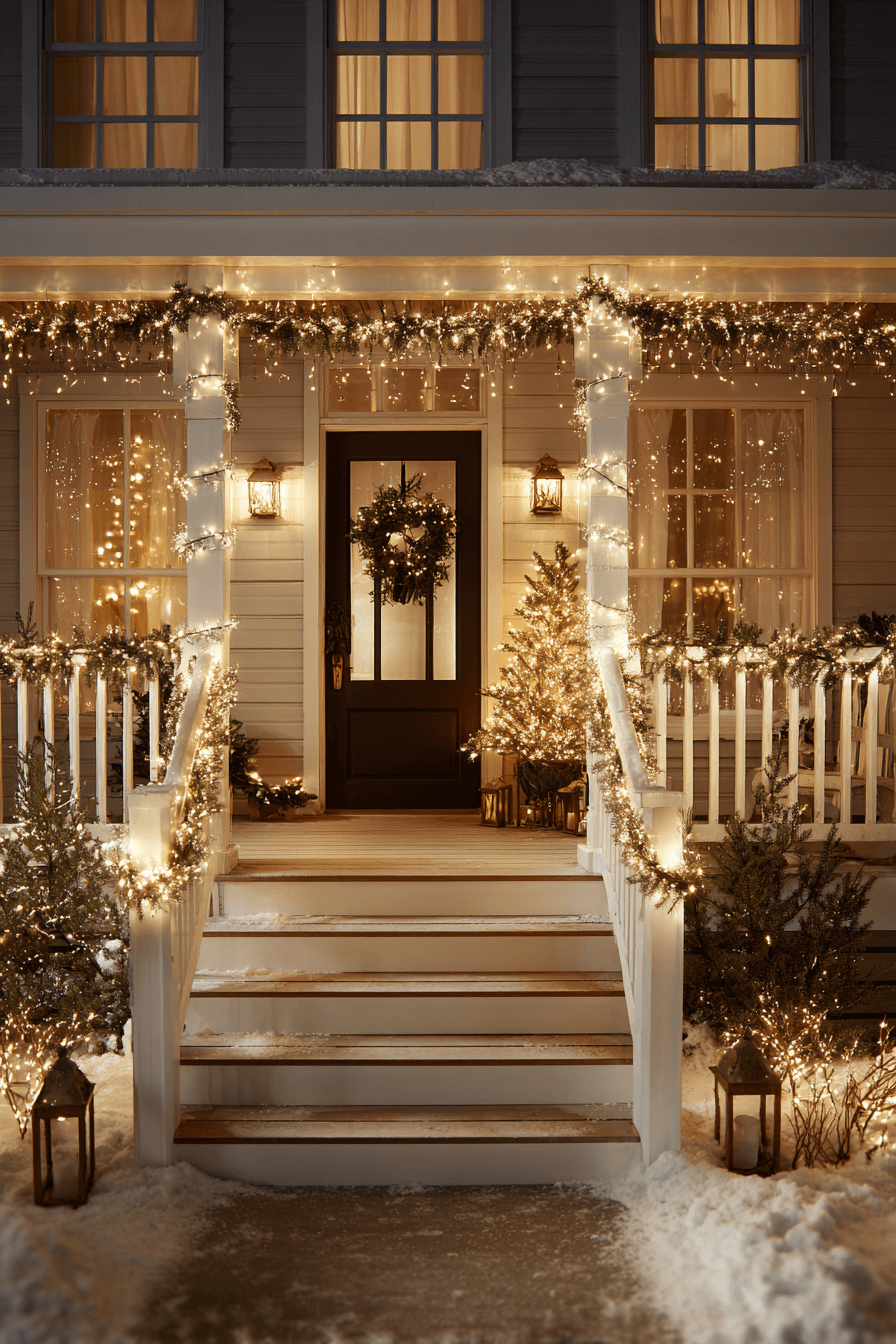 29 Christmas Porch Decorating Ideas For A Festive And Inviting Home ...