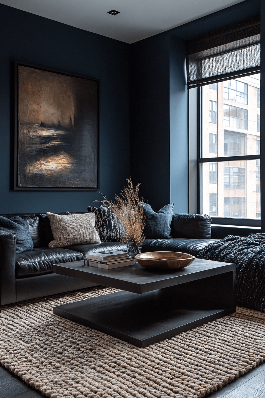 29 Dark Cozy Living Room Ideas To Create A Peaceful And Stylish Escape ...
