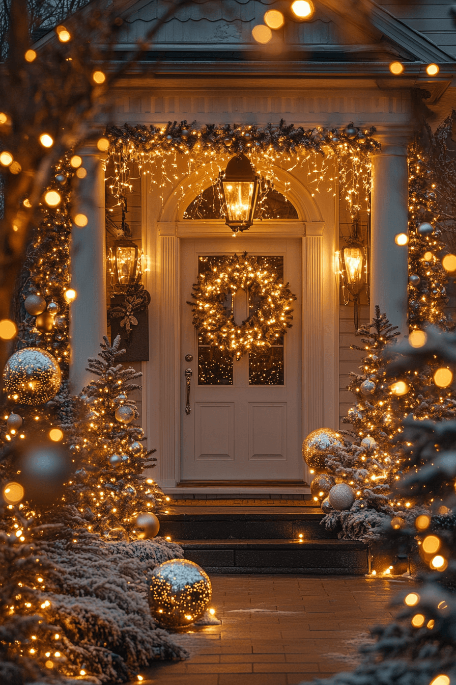 29 Outdoor Christmas Decorations To Create The Happiest Holiday Curb ...