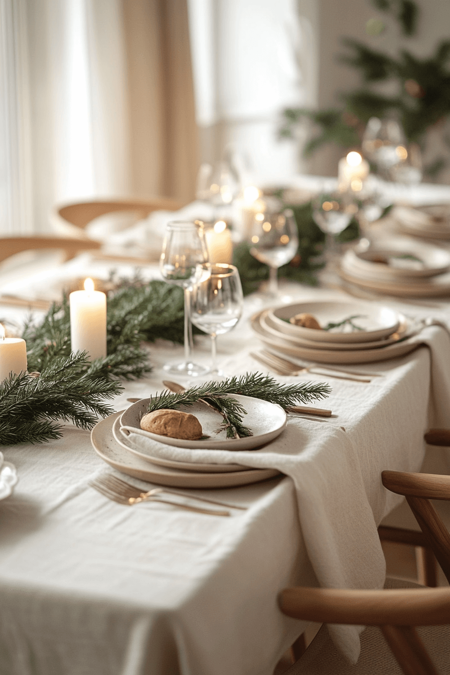 minimalist christmas decor