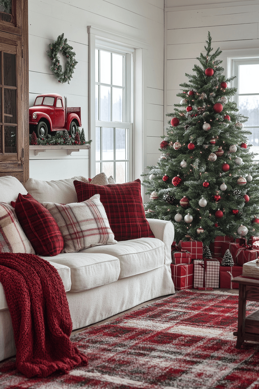 farmhouse christmas decor