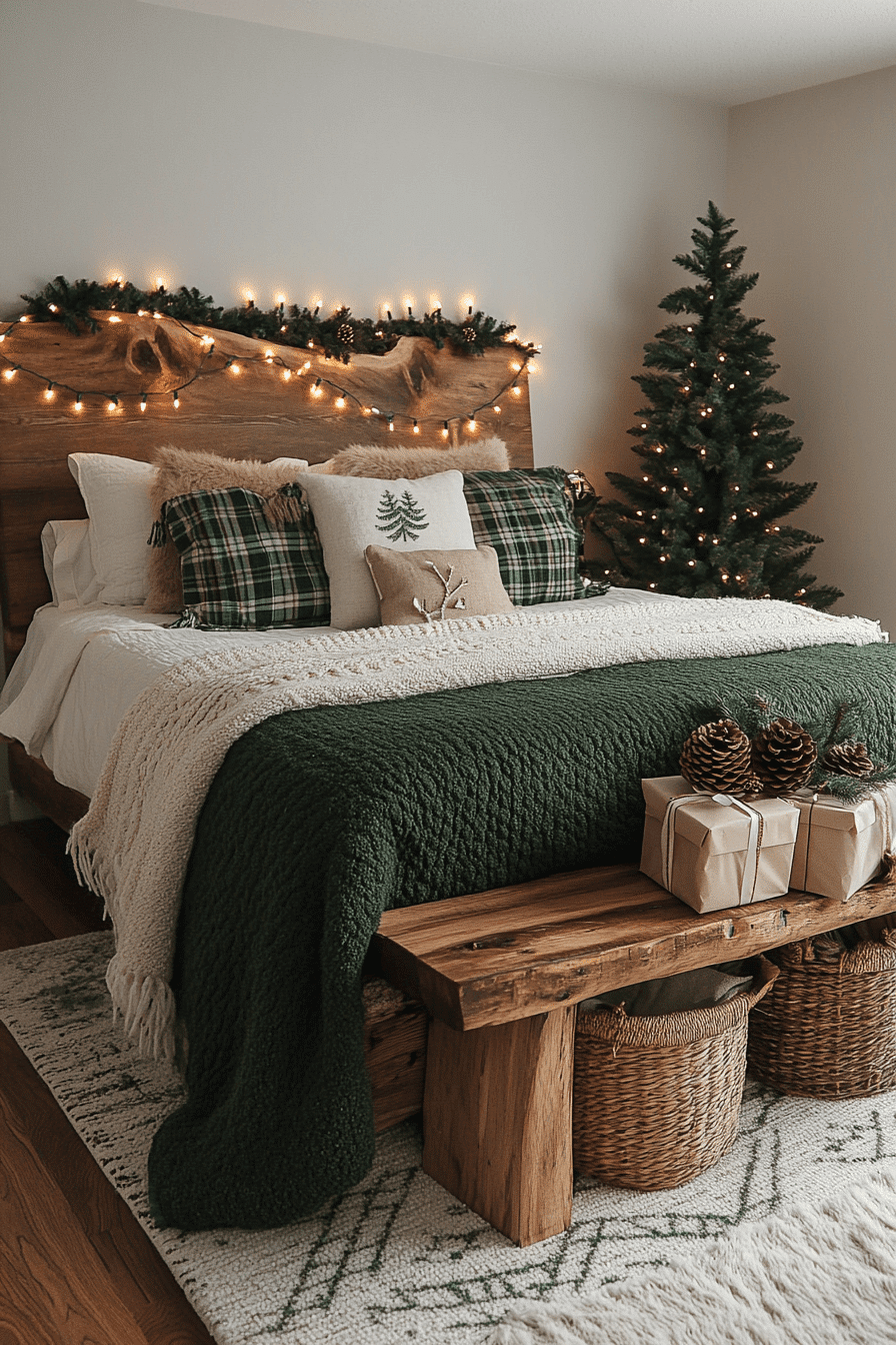 29 Christmas Bedroom Decor Ideas To Brighten Your Personal Holiday ...