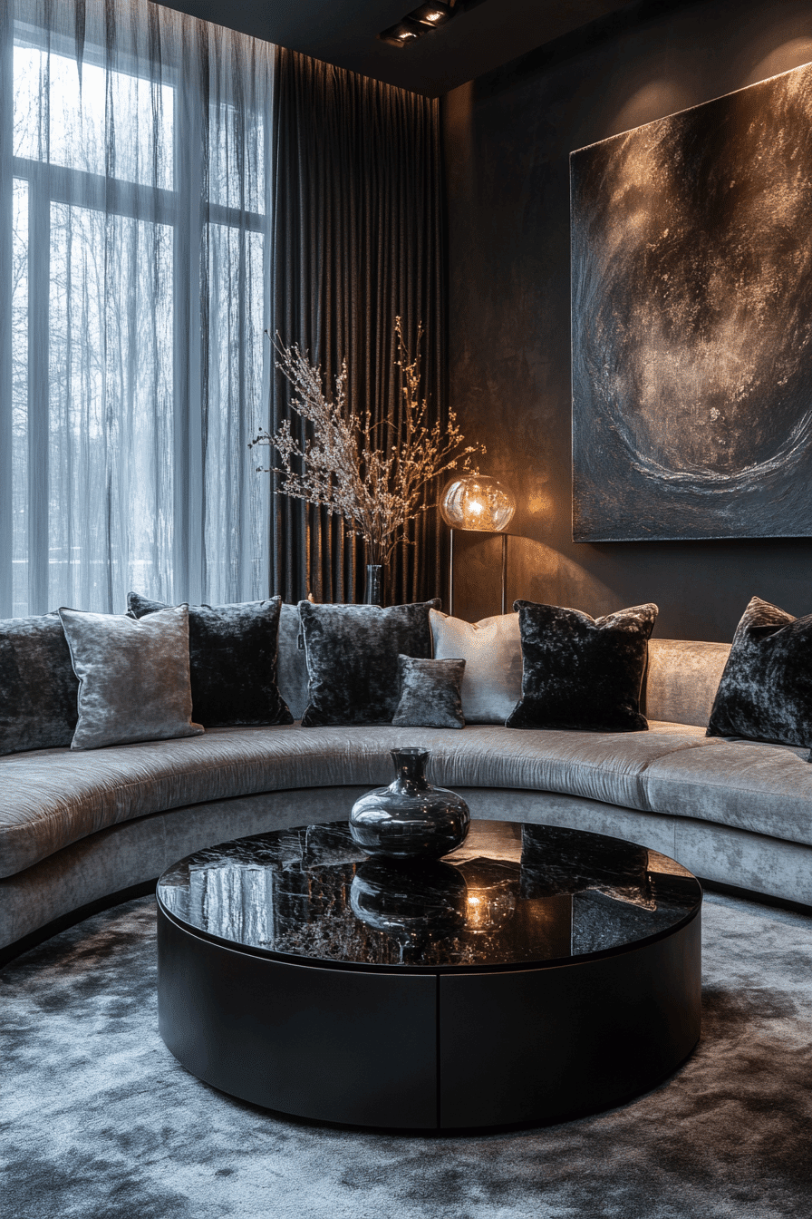 29 Dark Cozy Living Room Ideas To Create A Peaceful And Stylish Escape ...