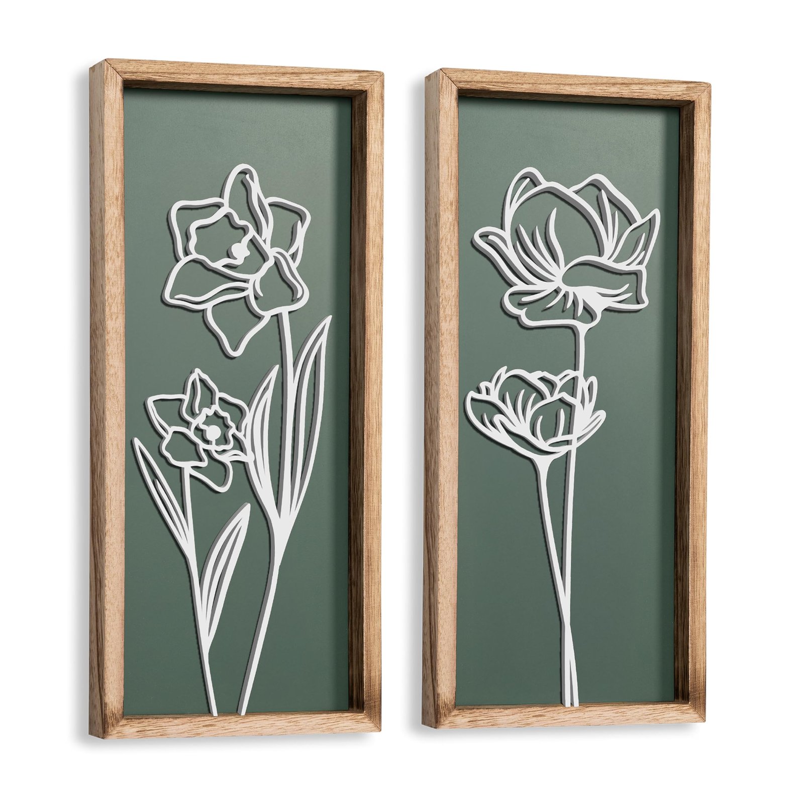 23 Green Wall Art Ideas That Bring the Outside In 4