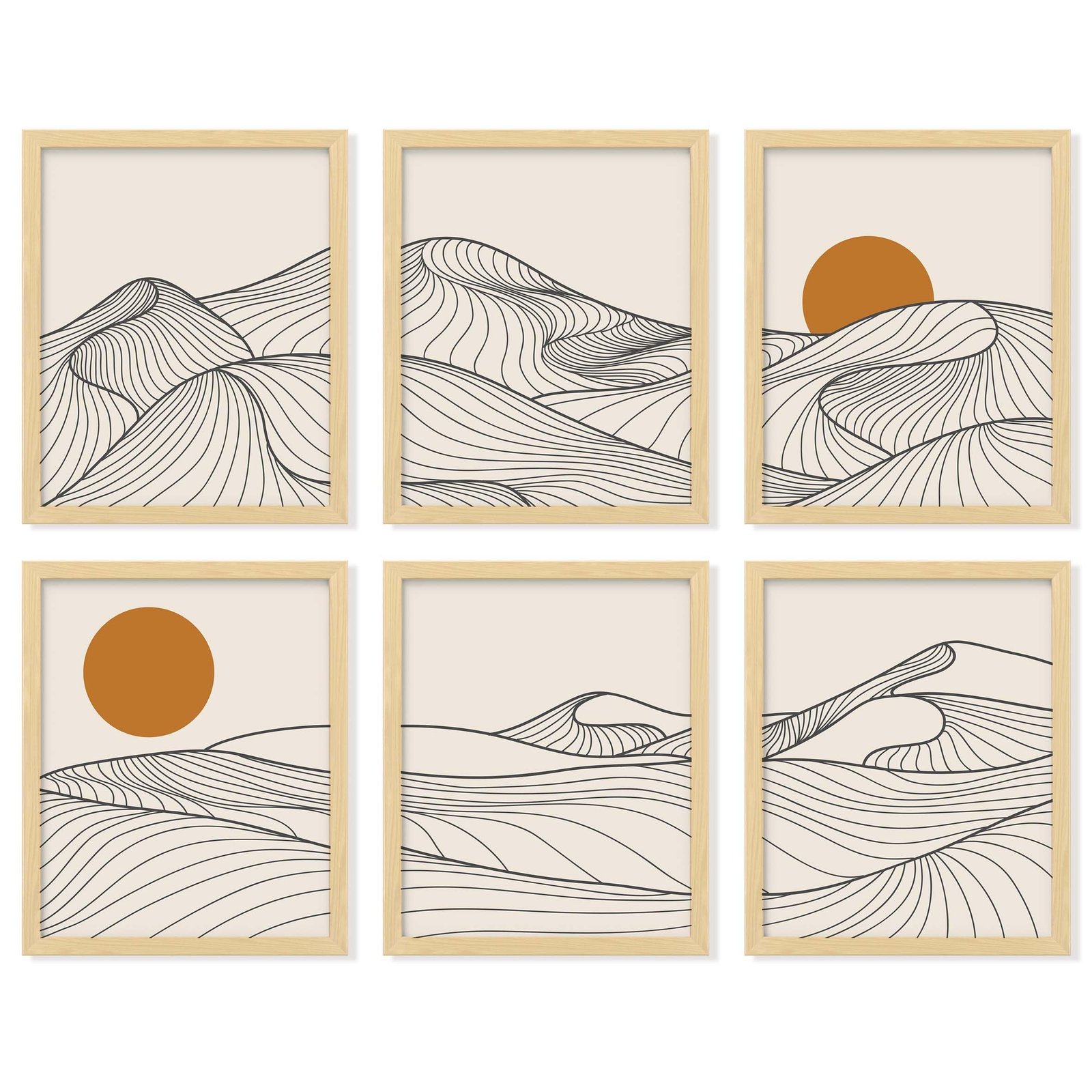 21 Japandi Wall Art Ideas That Calm a Room Down 18 japandi wall art