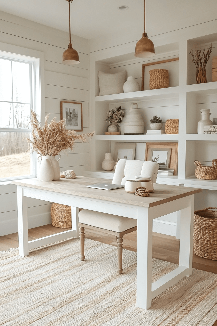 modern farmhouse office