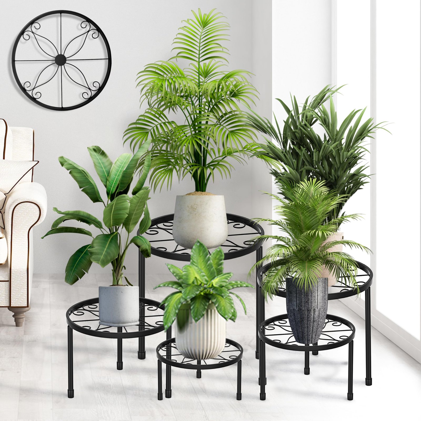 21 Plant Stand Ideas That Keep Your Greens Alive 16 Plant Stand
