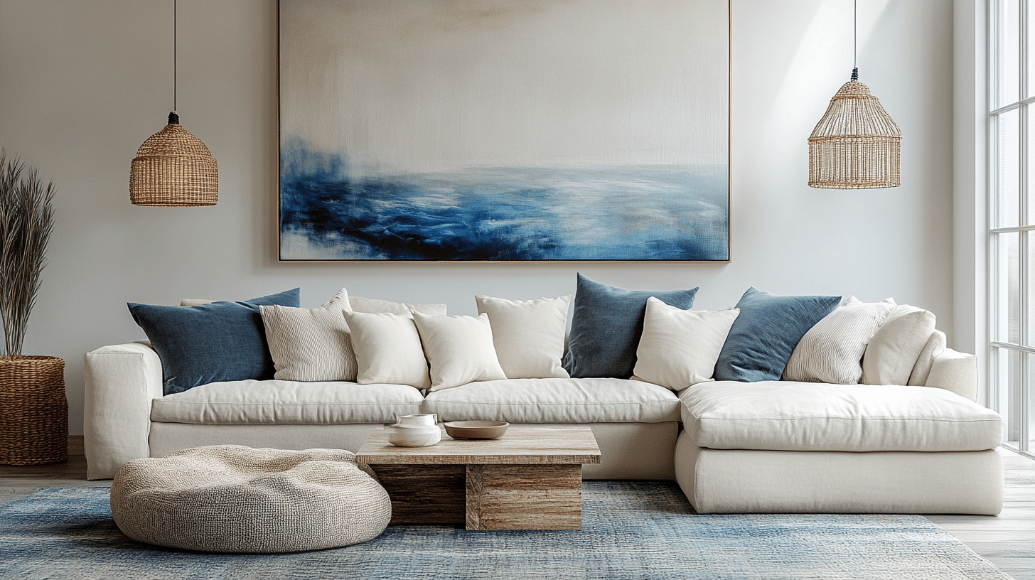 29 Cozy Coastal Living Room Styles That Blend Warmth And Ocean Vibes ...